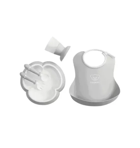 Baby Dinner Set, Gray