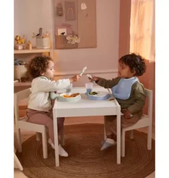 Baby Dinner Set, Powder Blue