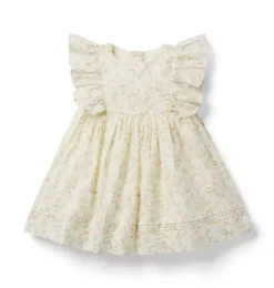Baby Ditsy Floral Ruffle Dress
