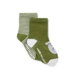 Baby Koala And Stripe Sock 2-Pack
