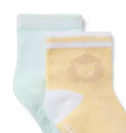 Baby Lion And Stripe Sock Set