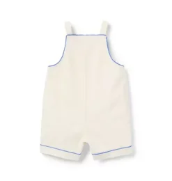 Baby Piped Pocket Overall