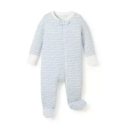 Baby's Pima Romper in La Mer