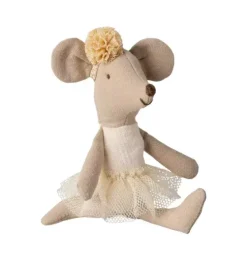 Ballerina mouse, Little sister - Off white