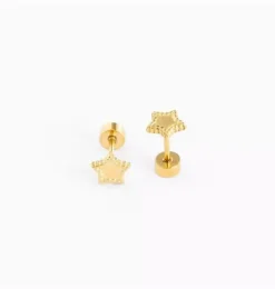 Beaded Star Earring