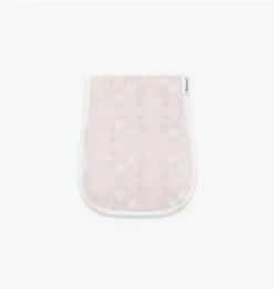 Bird's Song Burp Cloth - Pink
