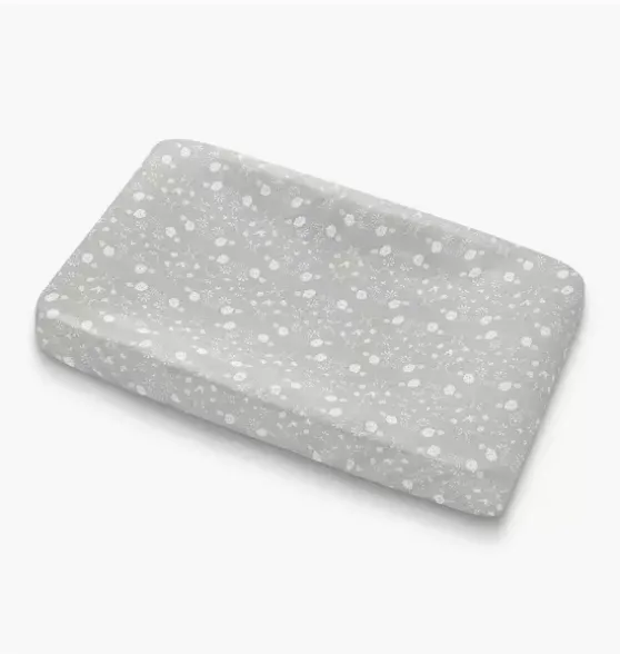 Bird's Song Changing Pad Cover - Pink
