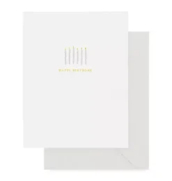 Birthday Candles Greeting Card