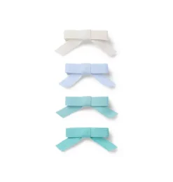 Bow Barrette Set