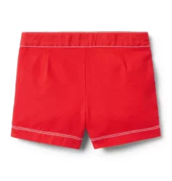 Button Canvas Short