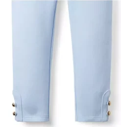 Button Cuff Ponte Pant