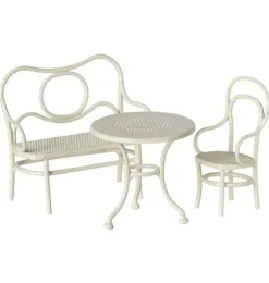 Caf&eacute; set, Mouse, Small - Off white
