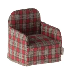 Chair, Mouse - Red checker