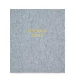 Chambray Birthday Book