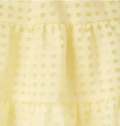 Checked Organza Dress