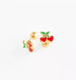 Cherries Stud Earrings