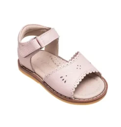 Classic Sandal with Scallop Pink