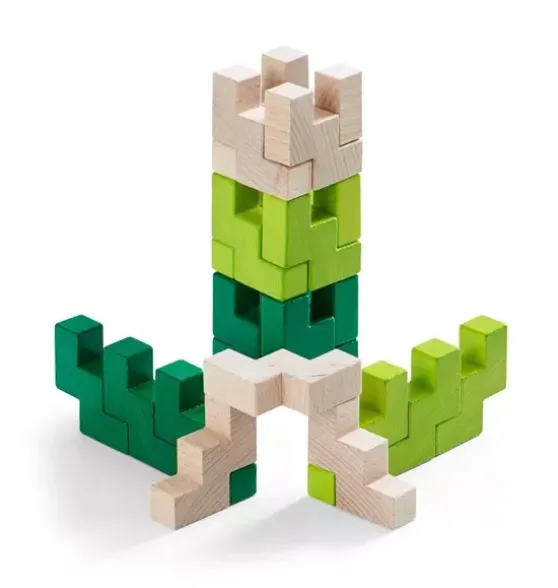 3D Viridis Wooden Stacking Game