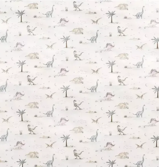 Dino Dreams Baby Duvet Set - Sage