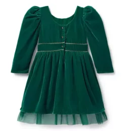 Disney Frozen Velvet Dress