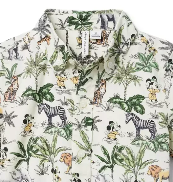 Disney Mickey Mouse Safari Poplin Shirt