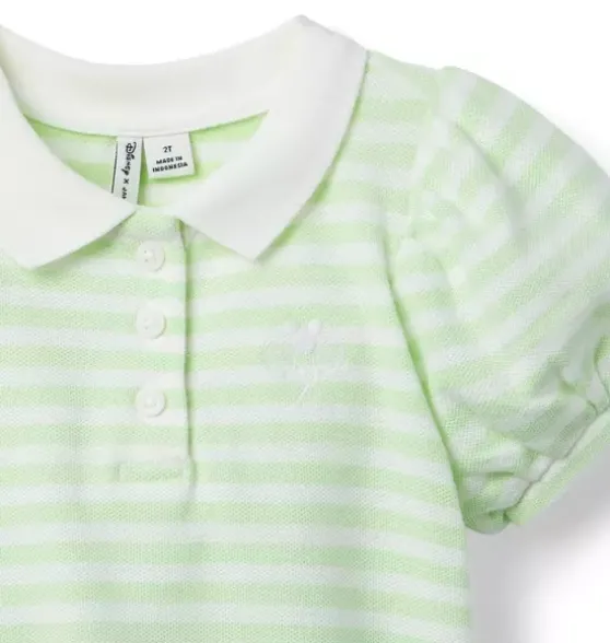 Disney Mickey Mouse Striped Polo