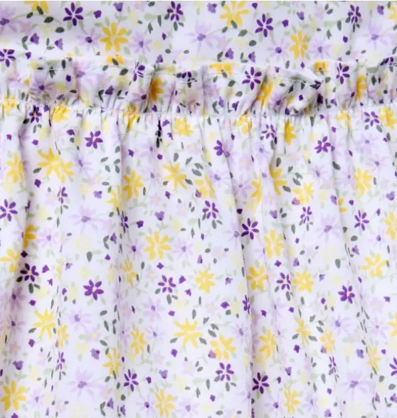 Ditsy Floral Ruffle Strap Dress
