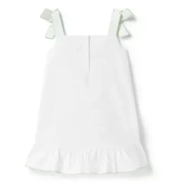 Embroidered Tropical Icon Dress