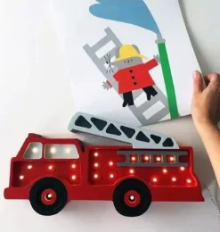 Fire Truck Lamp