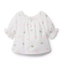 Flamingo Palm Top
