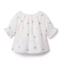 Flamingo Palm Top