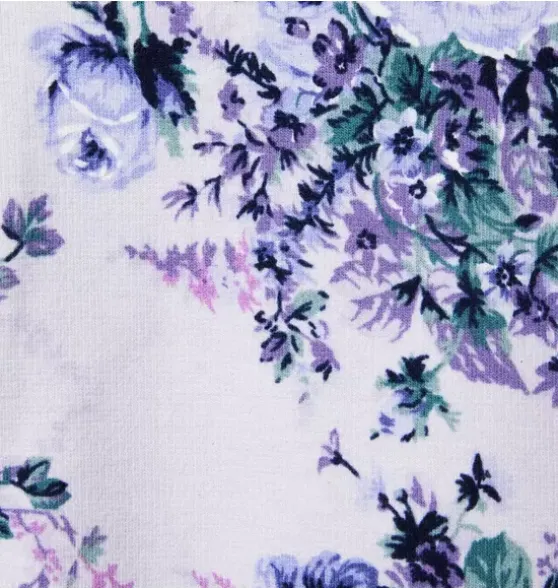 Floral Button Cuff Ponte Pant