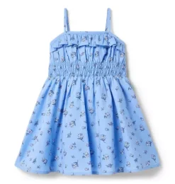 Floral Smocked Dress