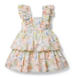 Floral Tiered Dress