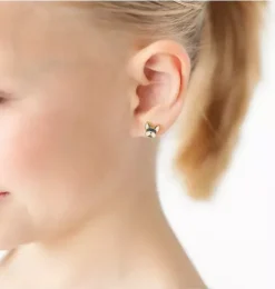 Frenchie Stud Earring