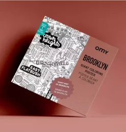 Giant Coloring Poster Brooklyn