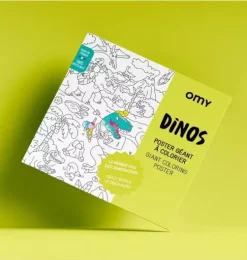Giant Coloring Poster Dino