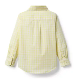 Gingham Poplin Shirt