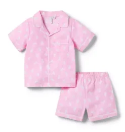 Good Night Classic Short Pajama In Bunny