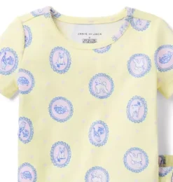 Good Night Short Pajama In Animal Portrait