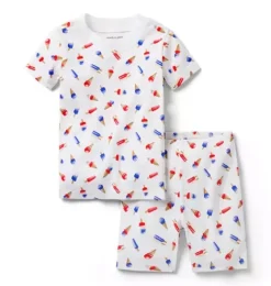 Good Night Short Pajama In Popsicle
