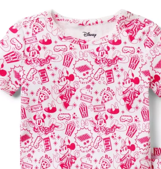 Good Night Short Pajama In Disney Minnie Mouse Sleepover