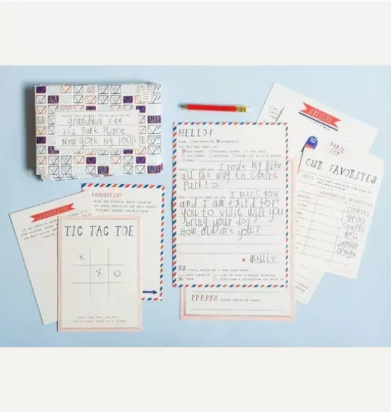 Grandparent + Grandchild Pen Pal Kit