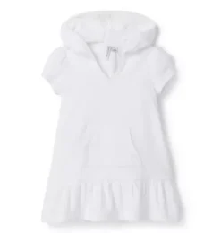 Hooded Terry Swim Cover-Up