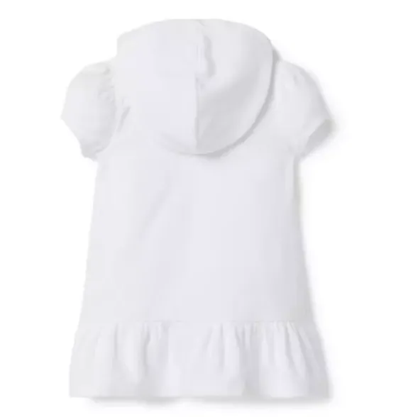 Hooded Terry Swim Cover-Up
