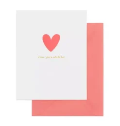 I Love You a Whole Lot Greeting Card