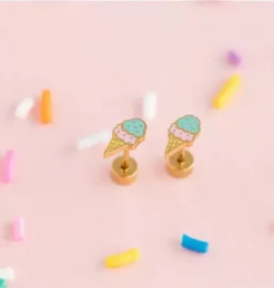 Ice Cream Stud Earring