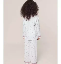 Kid's Twill Pajama Set in Coastal Charms
