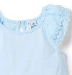 Lace Trim Top