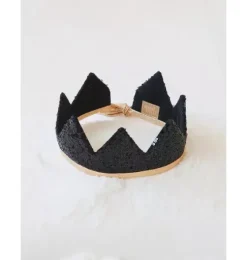 &ldquo;Black Sequins&rdquo; Fairy Tale Crown